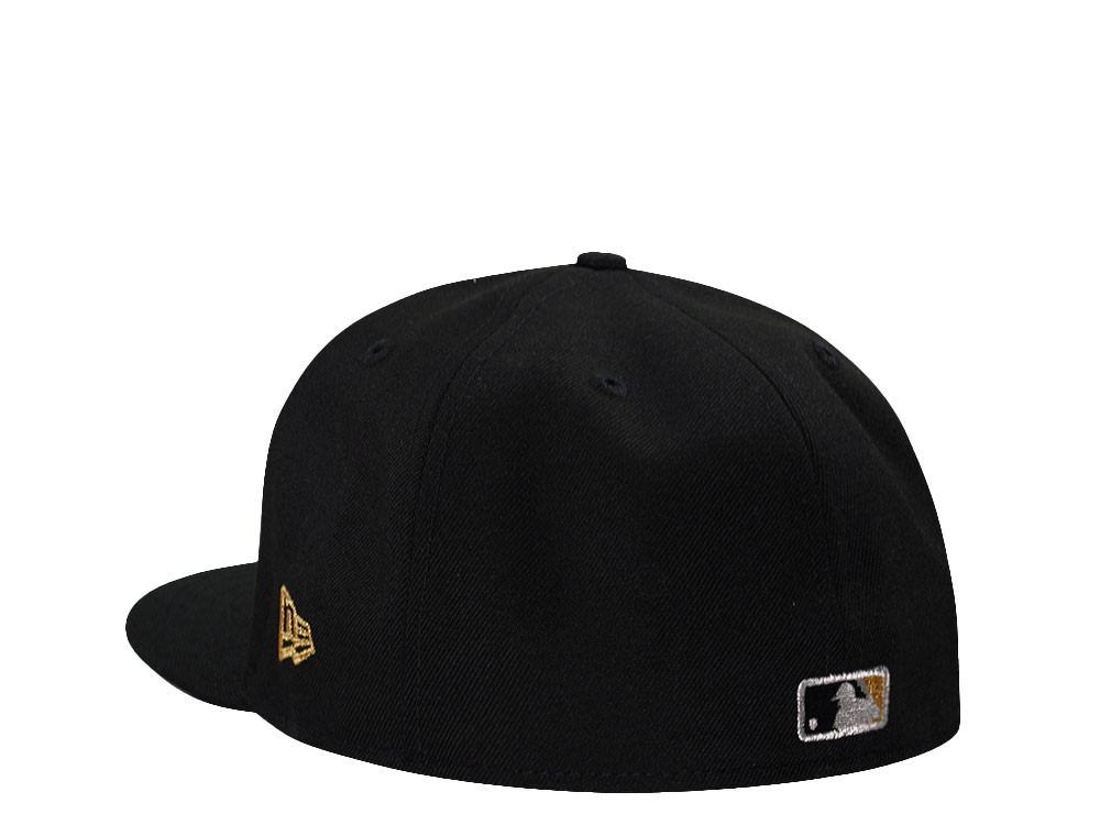 New Era Los Angeles Dodgers Metallic Skull Black Prime Edition 59Fifty Fitted Cap