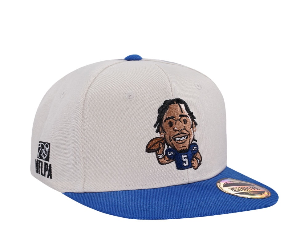 Great Branding Indianapolis Colts Richardson Emoji Two Tone Snapback Hat