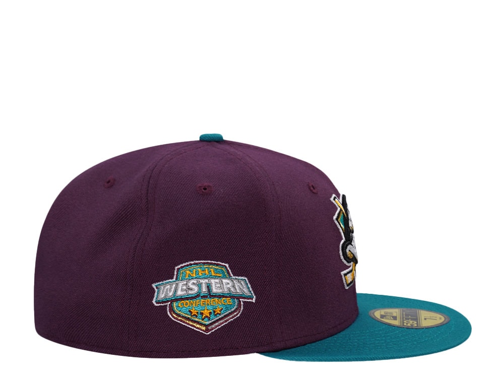 New Era Anaheim Ducks Mighty Two Tone Prime Edition 59Fifty Fitted Hat