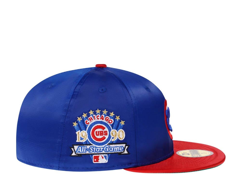 New Era Chicago Cubs All Star Game 1990 Satin Elite Edition 59Fifty Fitted Hat