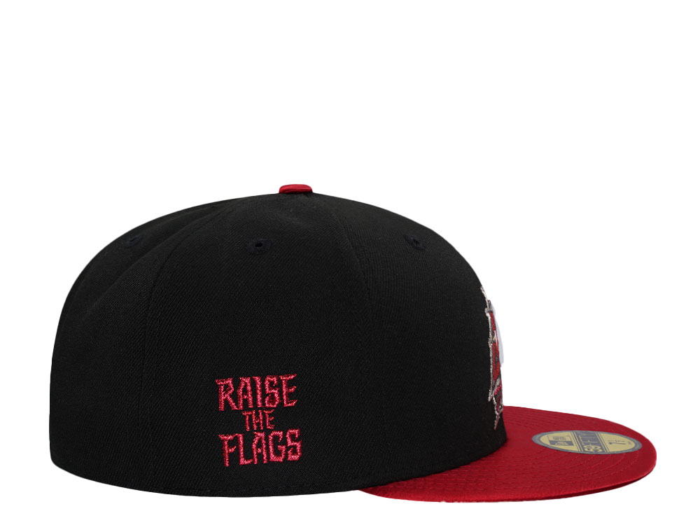 New Era Tampa Bay Buccaneers Satin Brim Two Tone Edition 59Fifty Fitted Hat