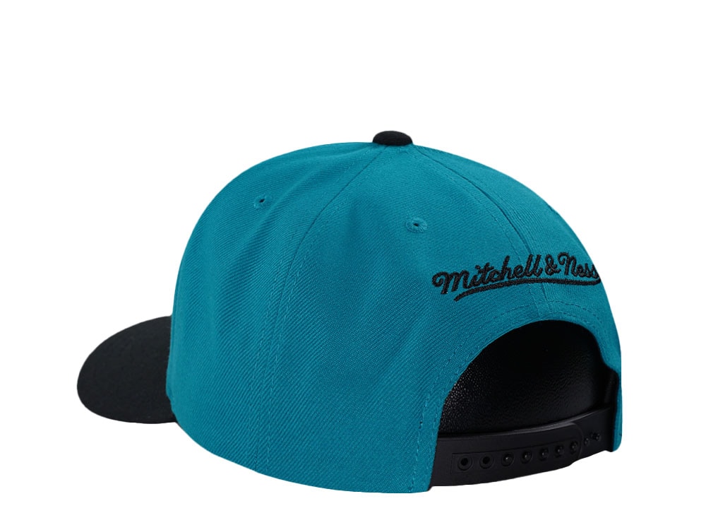 Mitchell & Ness San Jose Sharks Pro Crown Fit Blue Snapback Hat