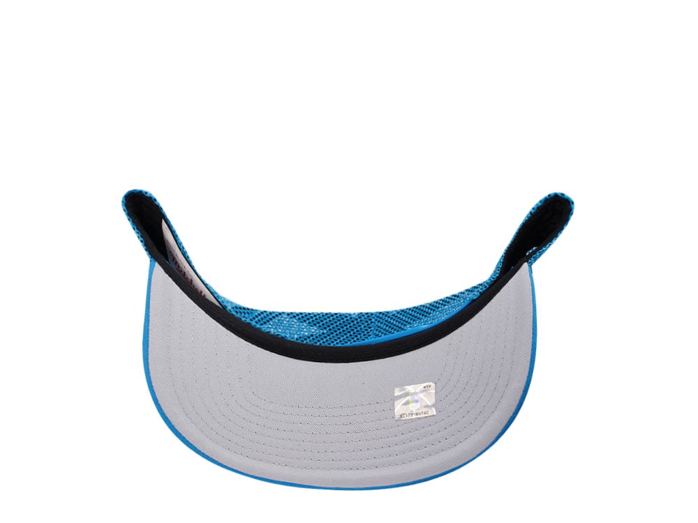 Mitchell & Ness Dallas Mavericks Blue Trucker Adjustable Fit Snapback Hat