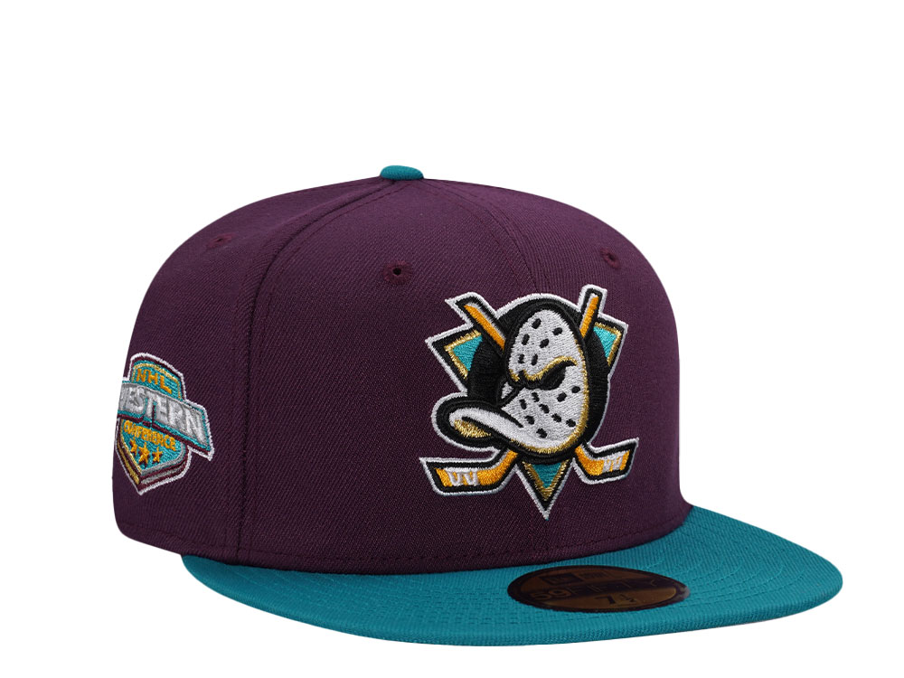 New Era Anaheim Ducks Mighty Two Tone Prime Edition 59Fifty Fitted Hat