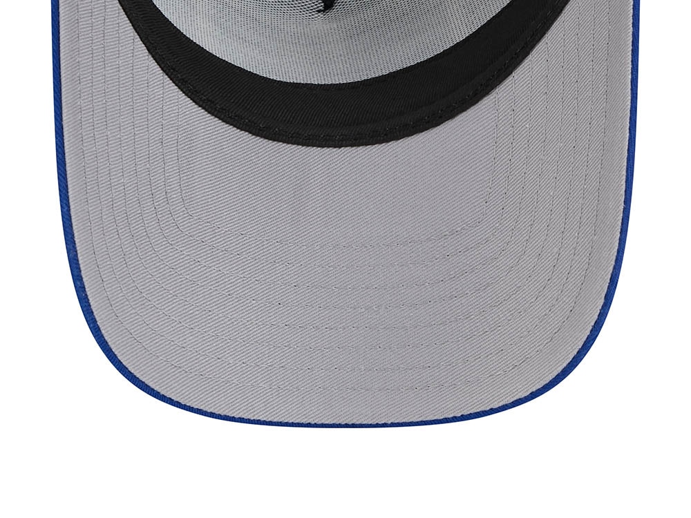 New Era Chicago Cubs M Patch Blue 9Forty A Frame Trucker Snapback Hat