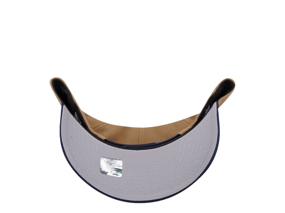 New Era Seattle Seahawks Khaki Two Tone Edition 9Forty A Frame Snapback Hat