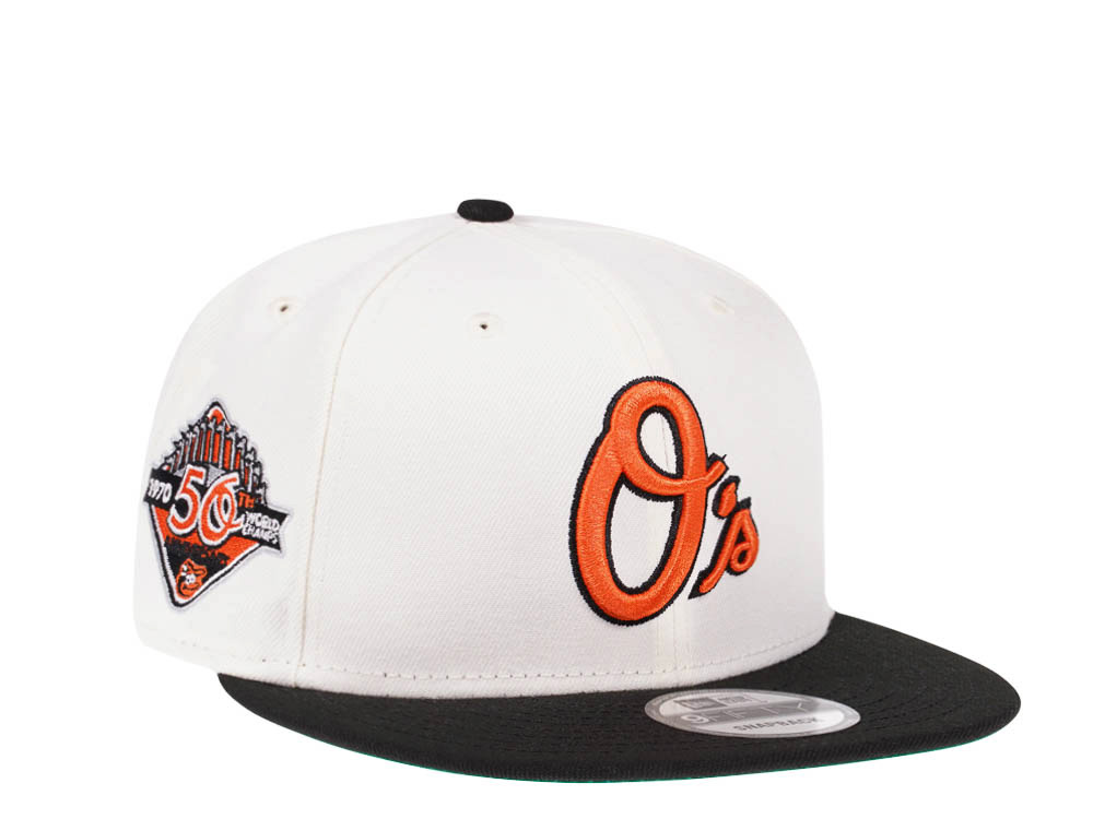 New Era Baltimore Orioles 50th Anniversary Two Tone Edition 9Fifty Snapback Hat
