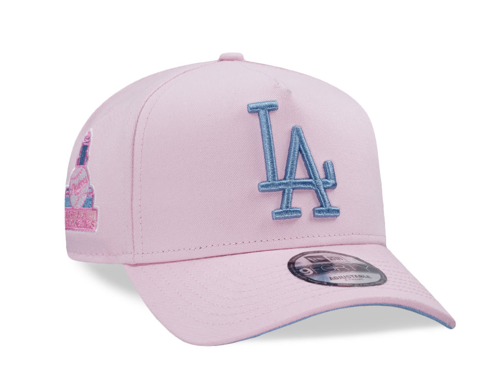 New Era Los Angeles Dodgers First World Series Pink Sky Prime Edition 9Forty A Frame Snapback Cap