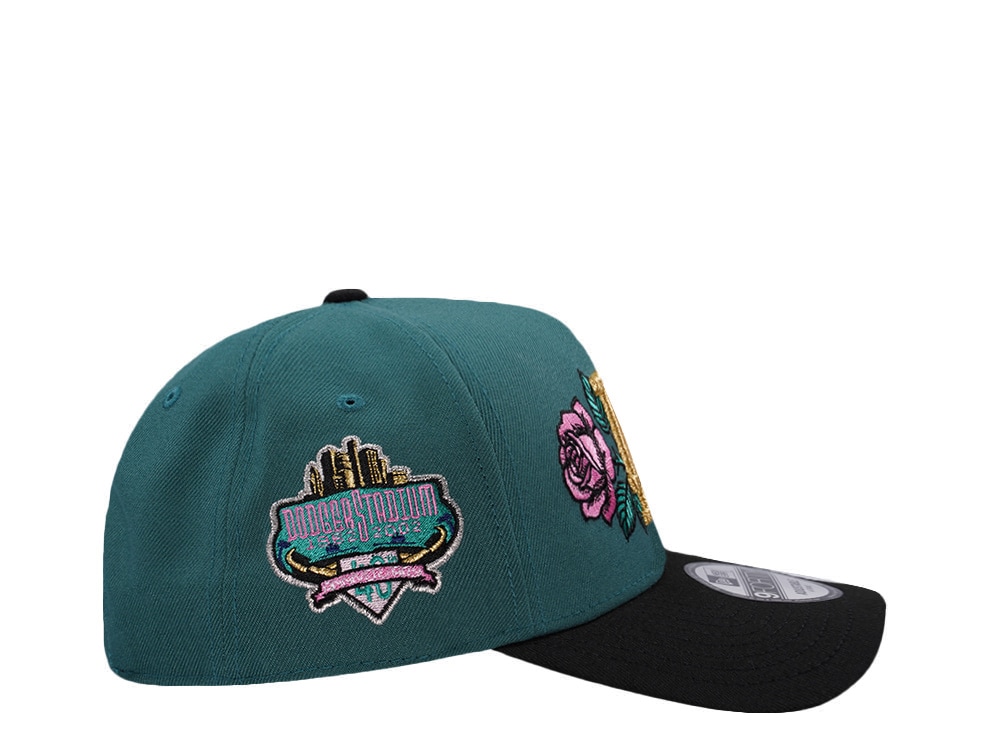 New Era Los Angeles Dodgers 40th Anniversary Rose Pine Two Tone Edition 9Forty A Frame Snapback Cap