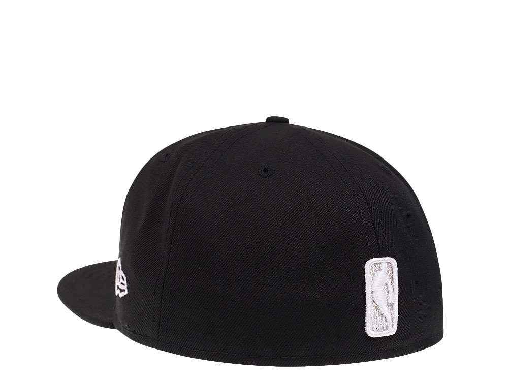 New Era San Antonio Spurs Black Duallogo Edition 59Fifty Fitted Hat