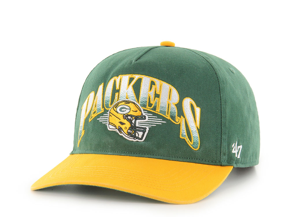 47Brand Green Bay Packers Retro Edition Hitch Snapback Cap