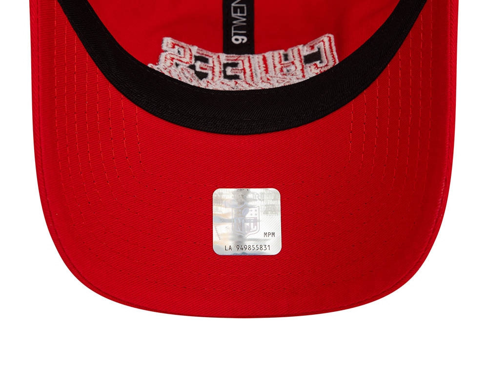 New Era Kansas City Chiefs NFL Script Red 9Twenty Strapback Hat