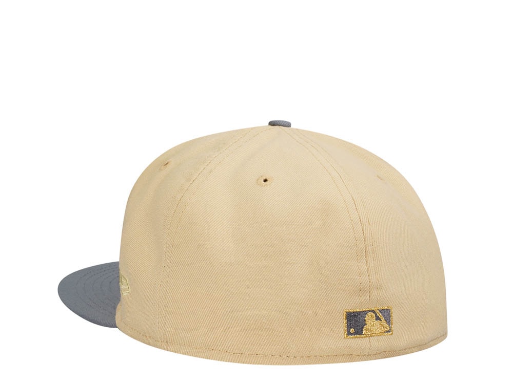 New Era New York Yankees Subway Series 2000 Misty Gold Two Tone Edition 59Fifty Fitted Hat