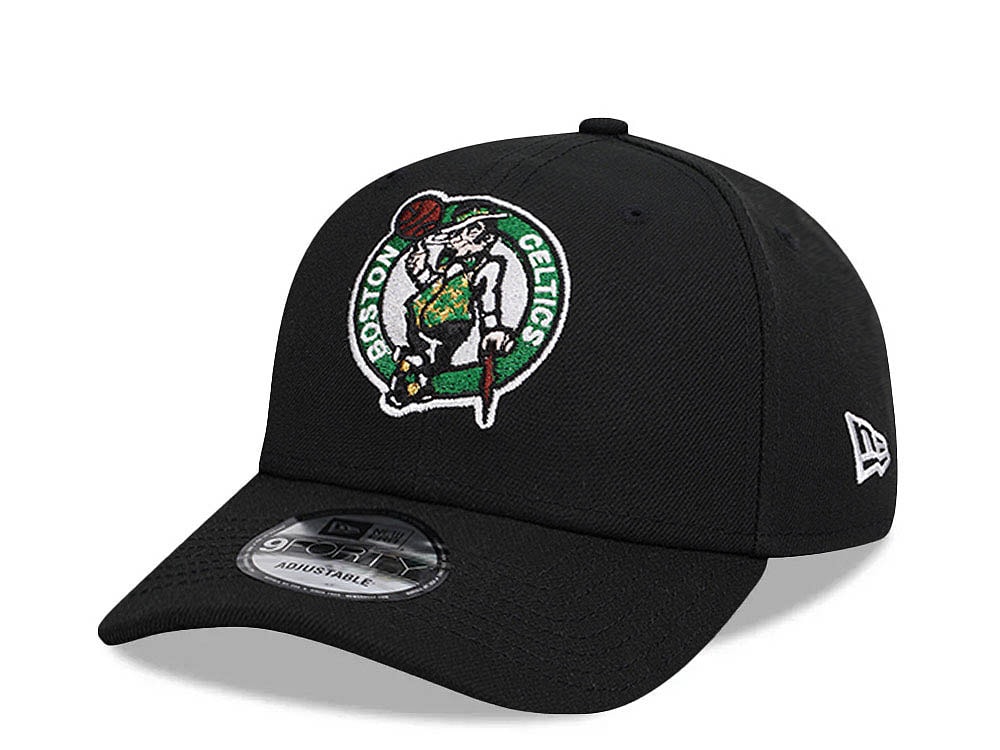 New Era Boston Celtics Black Edition 9Forty Snapback Hat