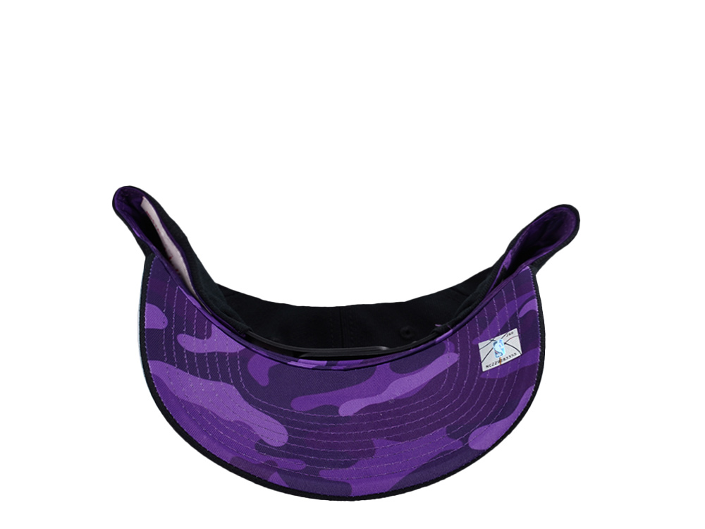 Mitchell & Ness Los Angeles Lakers 404 Club Camo Black Edition Pro Pinch Fit Snapback Cap