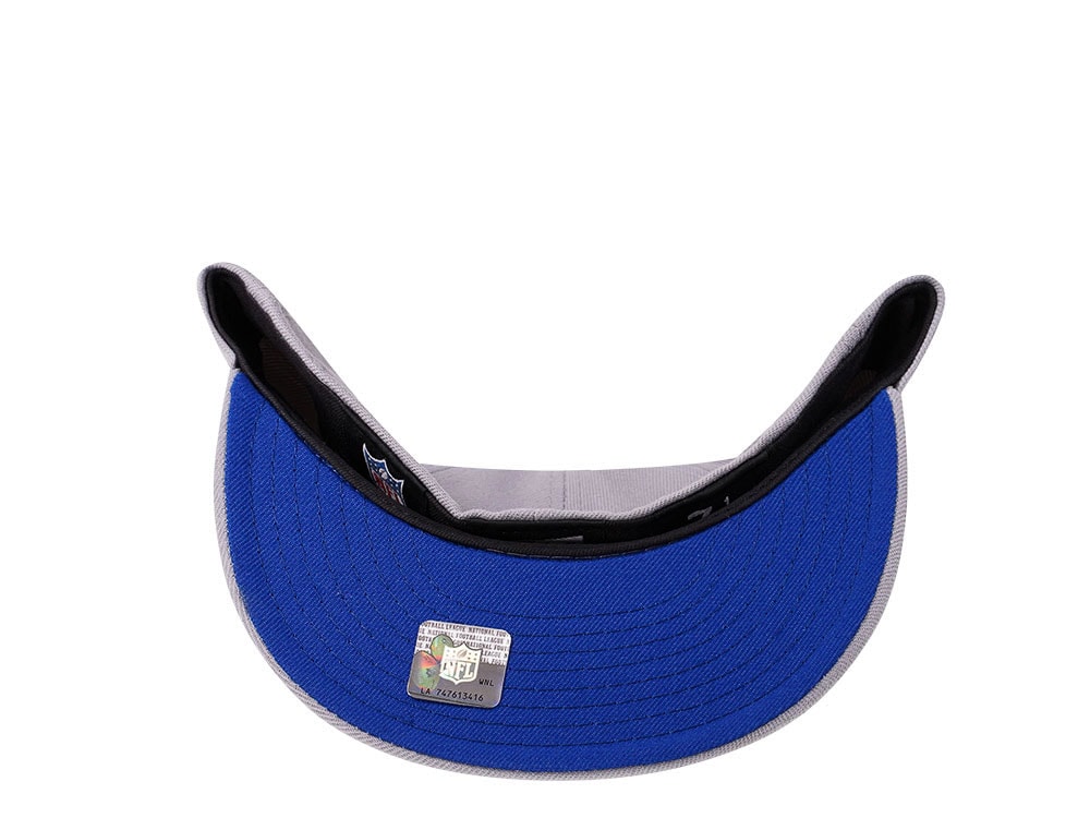 New Era Los Angeles Rams Blue Pop Throwback Edition 59Fifty Fitted Hat
