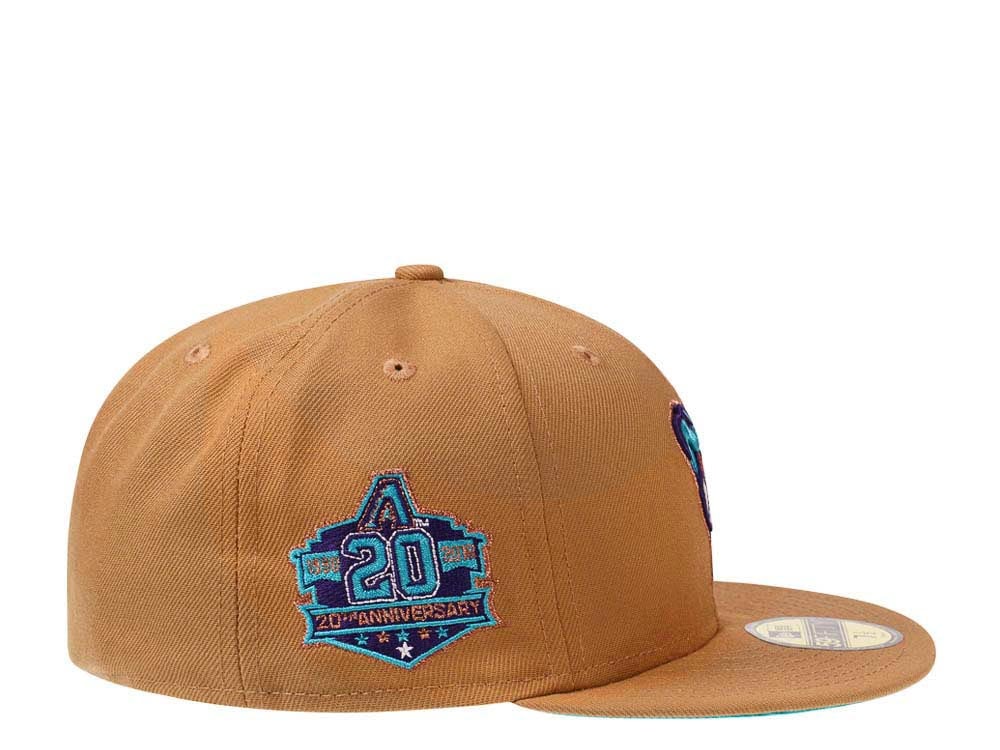 New Era Arizona Diamondbacks 20th Anniversary Desert Teal Edition 59Fifty Fitted Hat