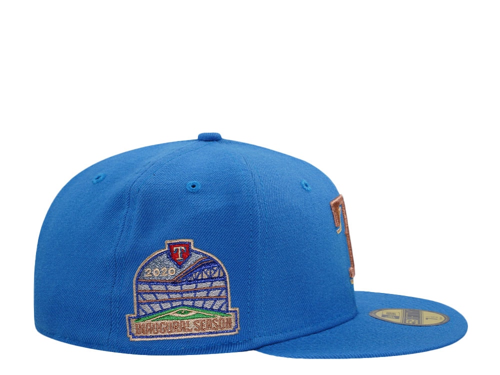 New Era Texas Rangers 2020 Inaugural Season Edition Blue 59Fifty Fitted Hat