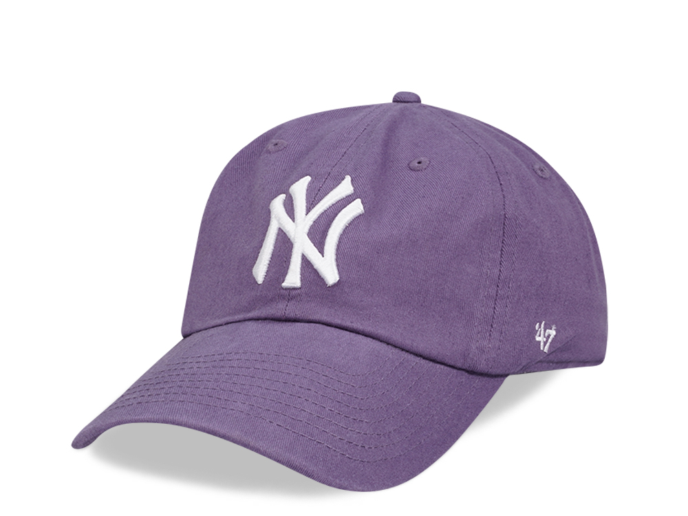 47Brand New York Yankees Clean Up Iris Strapback Hat