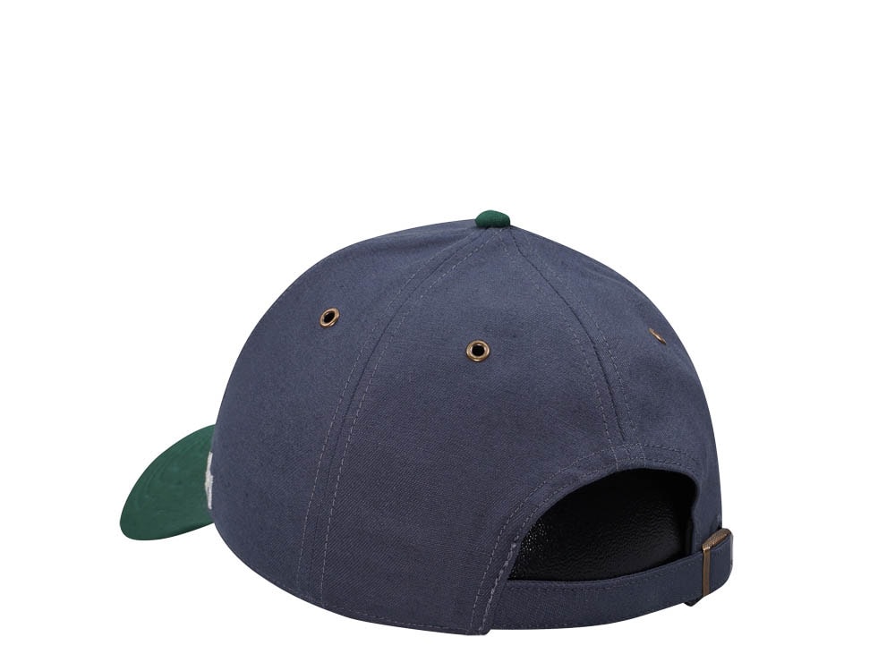47Brand Oakland Athletics Vintage Navy Campus MVP Strapback Hat