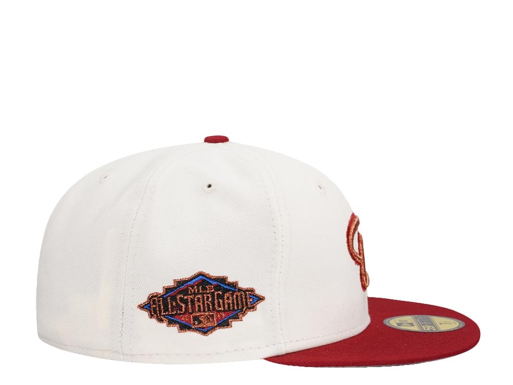 New Era Arizona Diamondbacks All Star Game 2011 Copper Cream Two Tone Edition 59Fifty Fitted Hat
