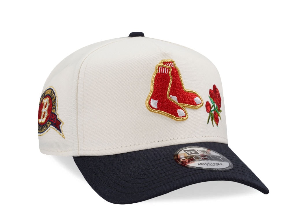 New Era Boston Red Sox World Series Champions 2013 Chrome Two Tone Edition 9Forty A Frame Snapback Cap