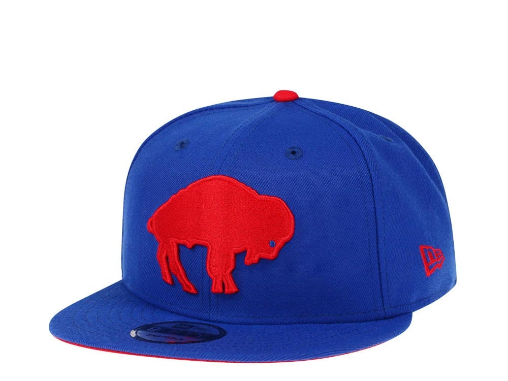 New Era Buffalo Bills Retro Blue and Red Edition 9Fifty Snapback Hat