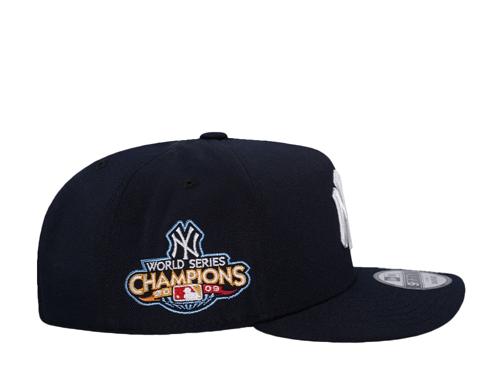 New Era New York Yankees World Series Champions 2009 Navy 9Fifty A Frame Snapback Hat