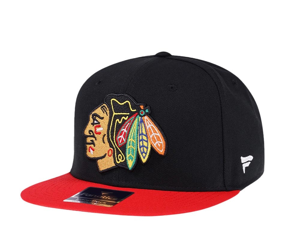 Fanatics Chicago Blackhawks Primary Logo Core Snapback Hat