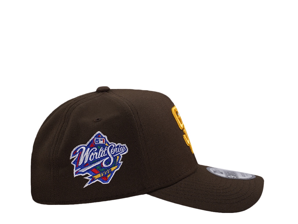 New Era San Diego Padres World Series 1998 Walnut Prime Edition 9Forty A Frame Snapback Cap
