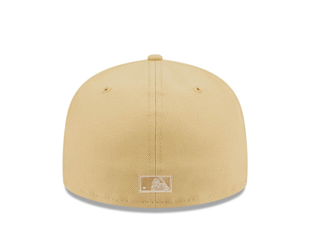 New Era Florida Marlins Inaugural Year 1993 Raffia Front Vegas Gold Edition 59Fifty Fitted Hat