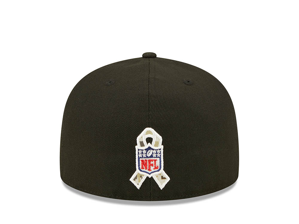 New Era Green Bay Packers Salute to Service 2022 Fitted 59Fifty Hat