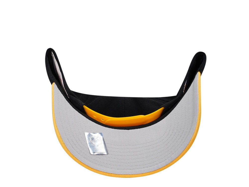 Mitchell & Ness Pittsburgh Penguins Vintage Logo Pro Crown Fit Snapback Hat