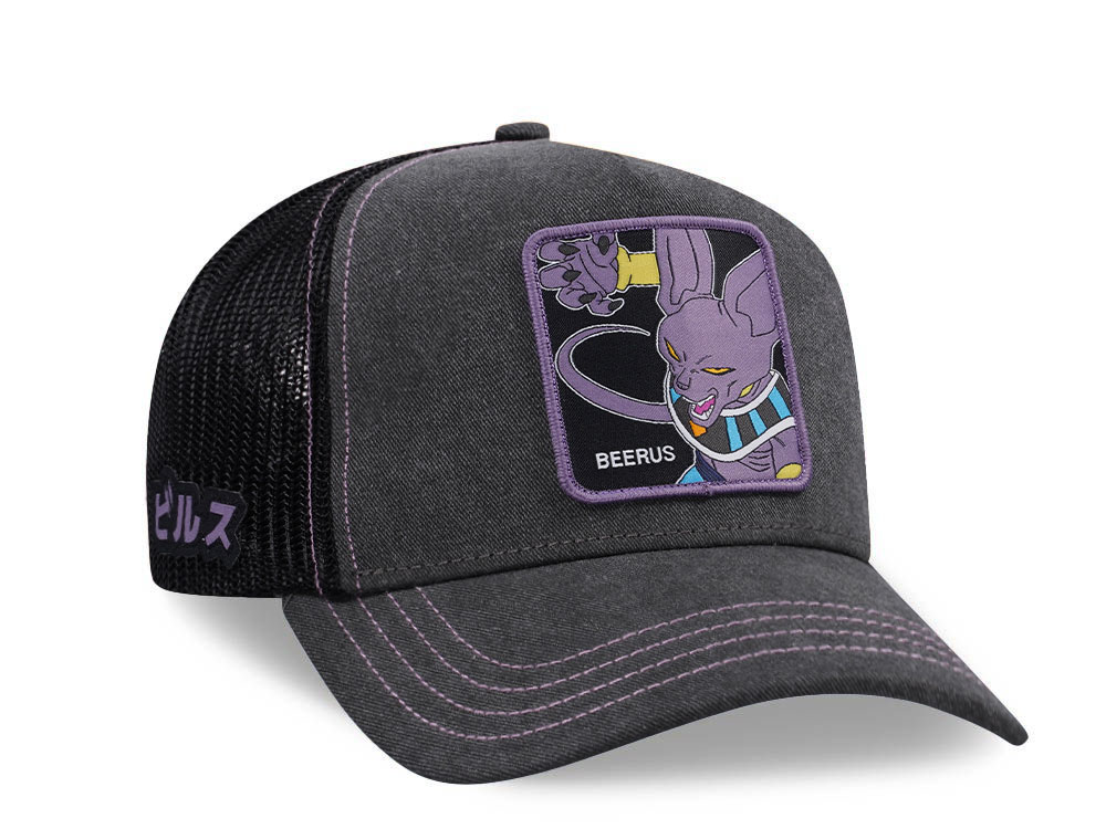 Capslab Dragon Ball Super Beerus Trucker Snapback Cap