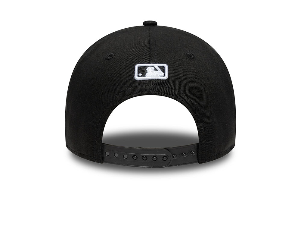 New Era Los Angeles Dodgers Black 9Forty M Crown Snapback Cap