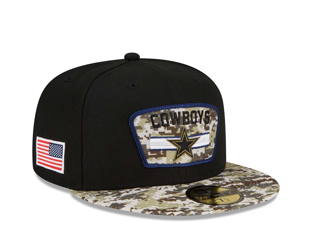 New Era Dallas Cowboys Salute to Service 21 59Fifty Fitted Hat