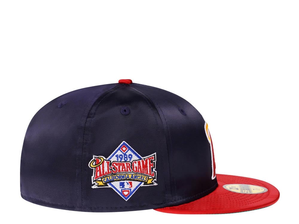 New Era California Angels All Star Game 1989 Satin Elite Edition 59Fifty Fitted Hat