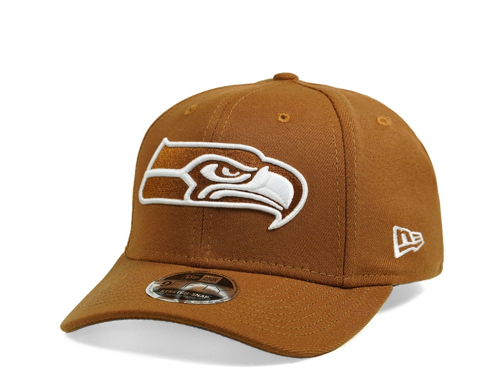 New Era Seattle Seahawks Toasted Peanut Edition 9Fifty Stretch Snapback Hat