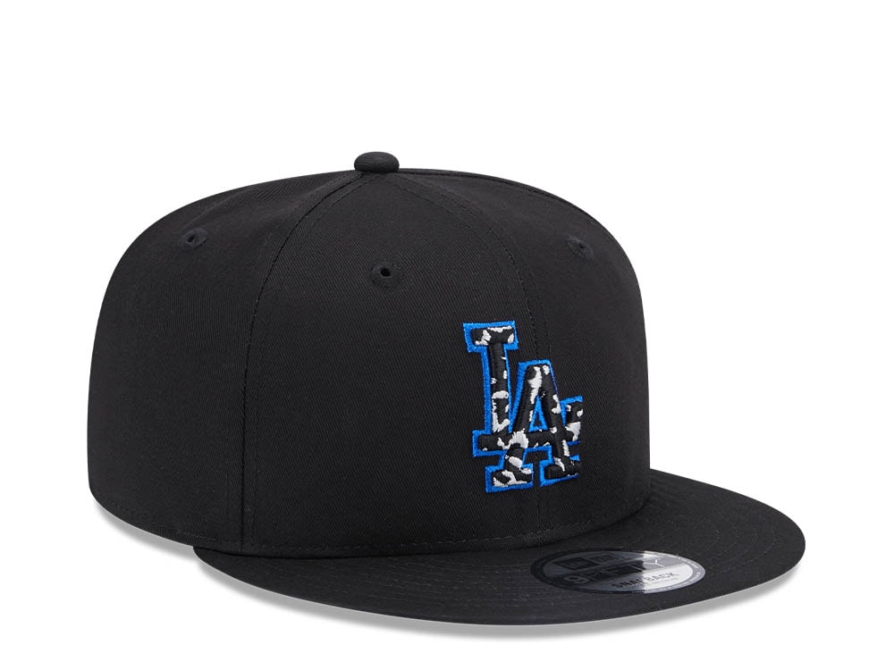 New Era Los Angeles Dodgers Seasonal Infill Black Edition 9Fifty Snapback Hat