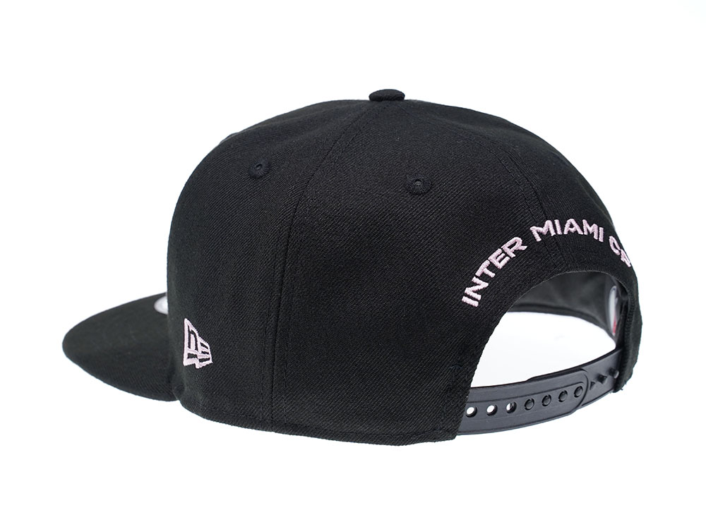 New Era Inter Miami FC Black Edition 9Fifty Snapback Hat