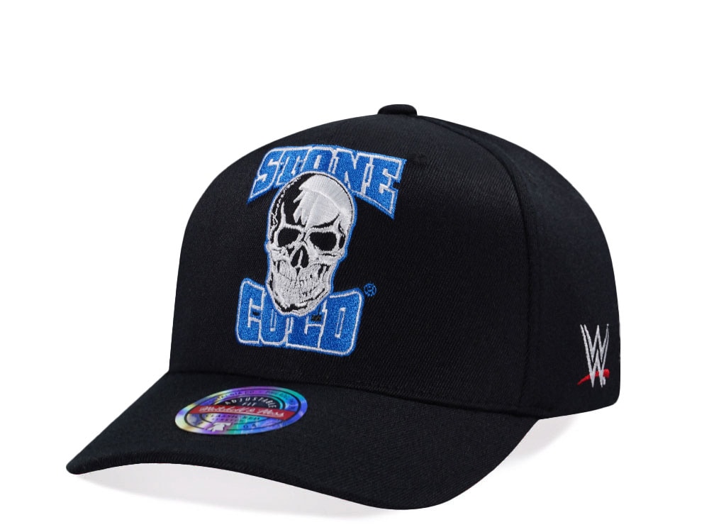 Mitchell & Ness Wrestlemania WWE Stone Cold Steve Austin Classic Red Stretch Snapback Cap