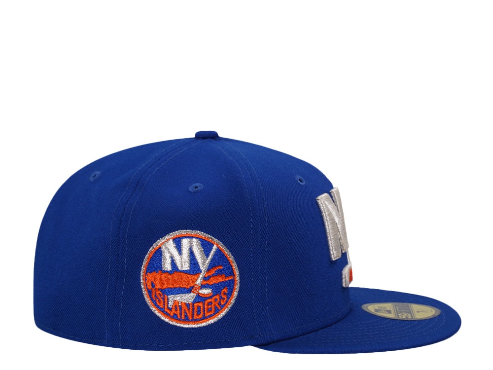 New Era New York Islanders Royal Metallic Prime Edition 59Fifty Fitted Hat