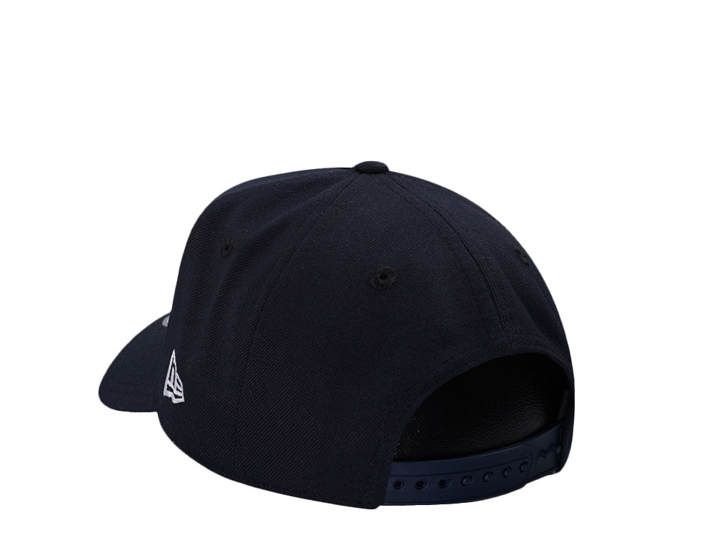 New Era Milwaukee Brewers Navy Classic Edition 9Forty A Frame Snapback Hat