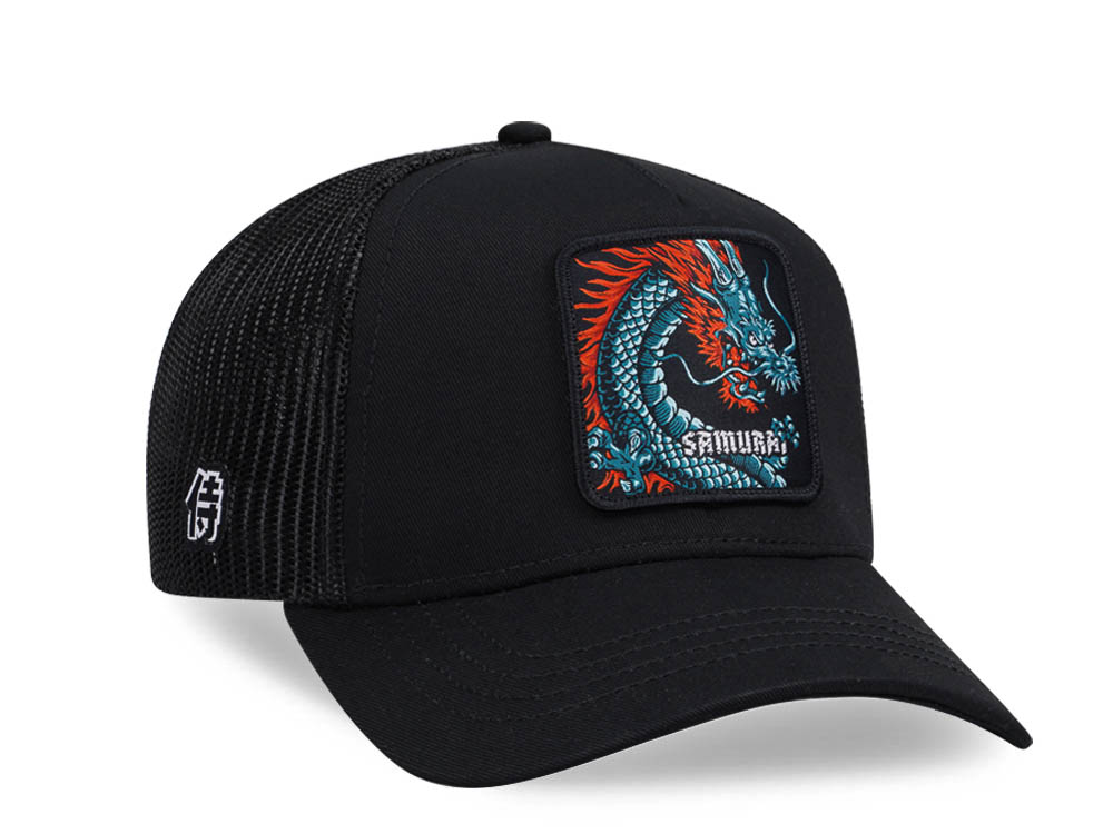 Capslab Fantastic Beasts Dragon Black Trucker Snapback Hat