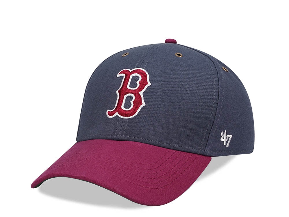 47Brand Boston Red Sox Vintage Navy Campus MVP Strapback Hat