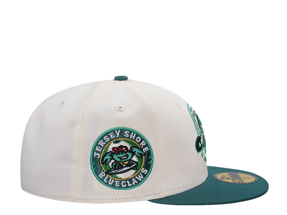 New Era Lakewood Blueclaws Copa Metallic Chrome Two Tone Edition 59Fifty Fitted Cap