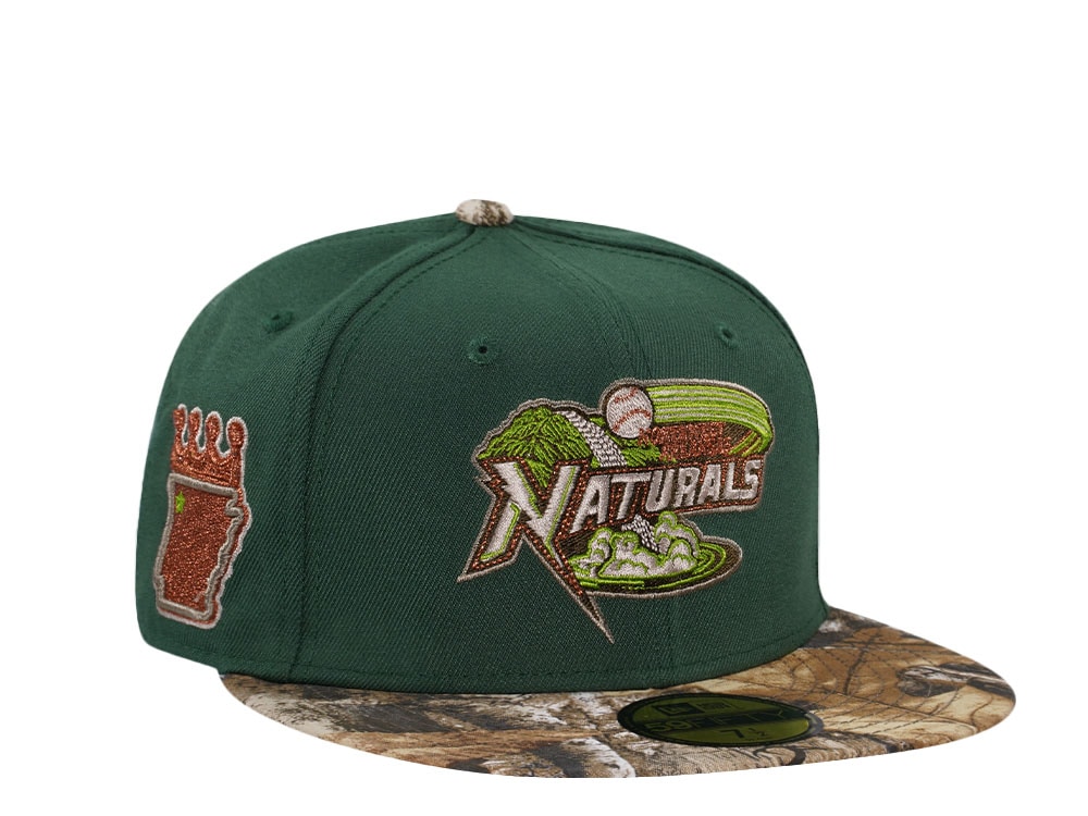 New Era Northwest Arkansas Naturals Outdoor Two Tone Edition 59Fifty Fitted Hat