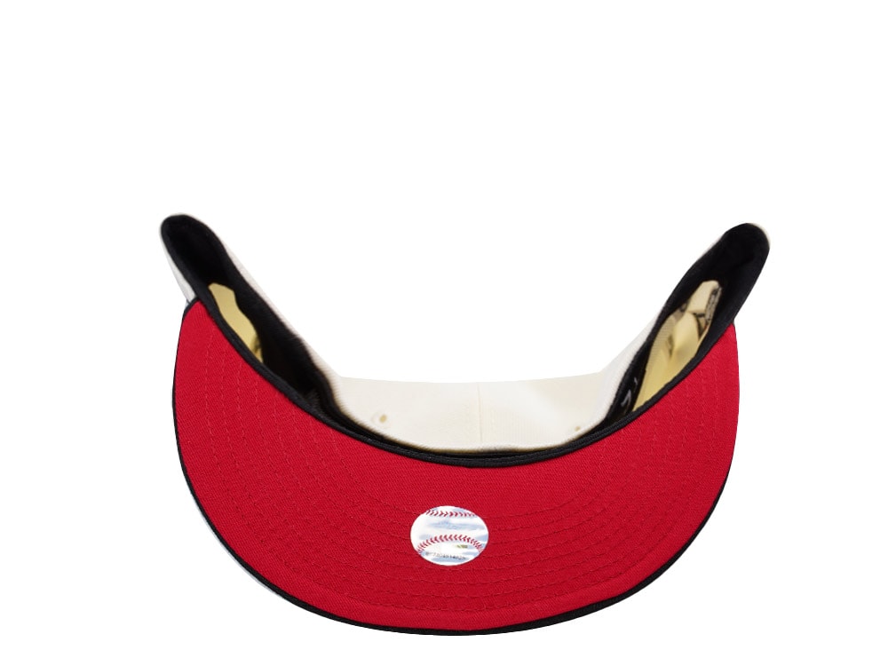 New Era Atlanta Braves World Series 1995 Chrome Two Tone Edition 59Fifty Fitted Cap
