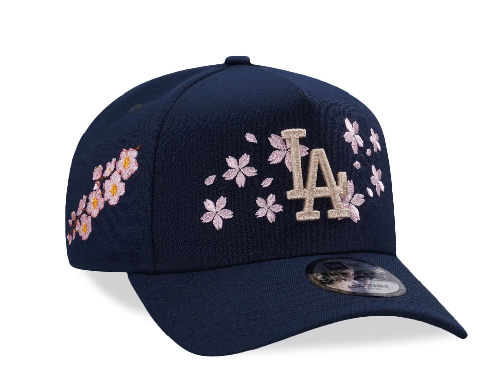 New Era Los Angeles Dodgers Ocean Sakura Edition 9Forty A Frame Snapback Cap