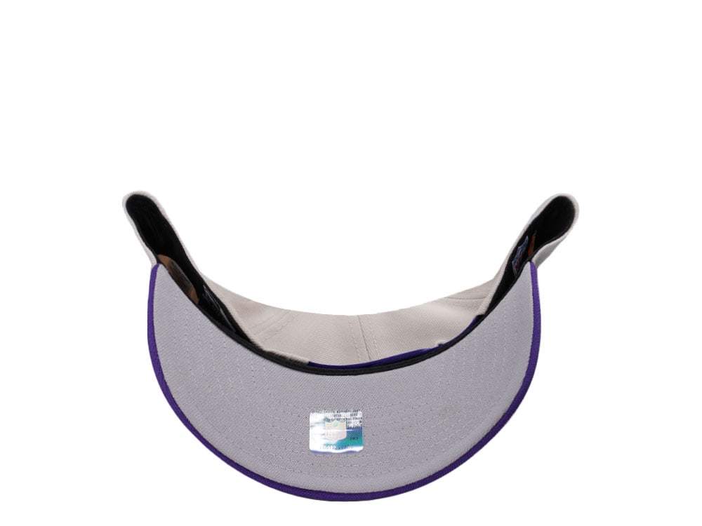 New Era Minnesota Vikings Stone Two Tone 9Forty A Frame Snapback Hat